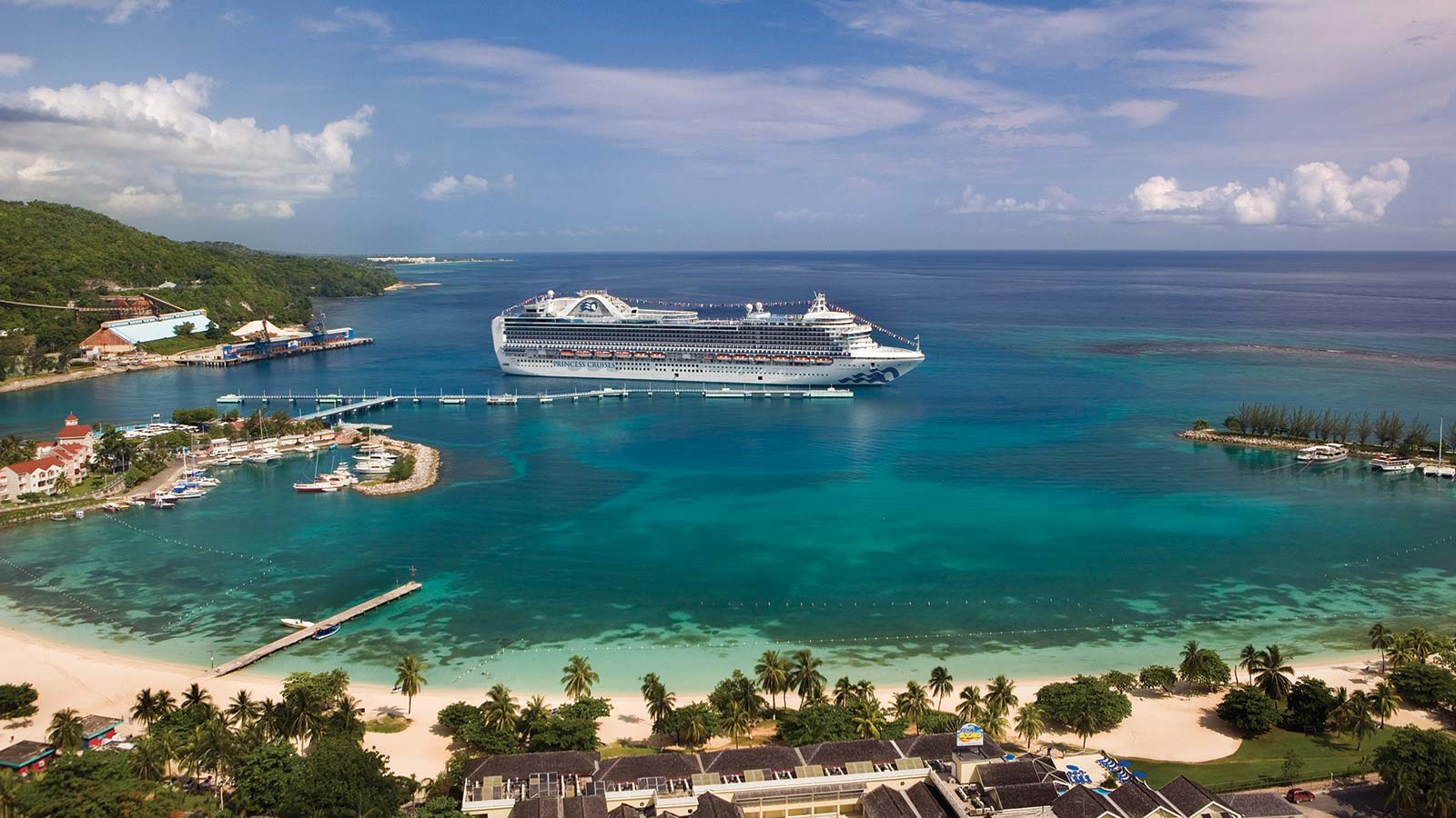 Cruise in warm waters