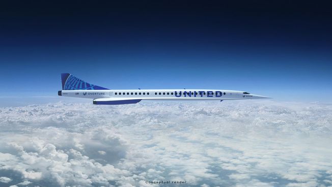 Future of flying United supersonic