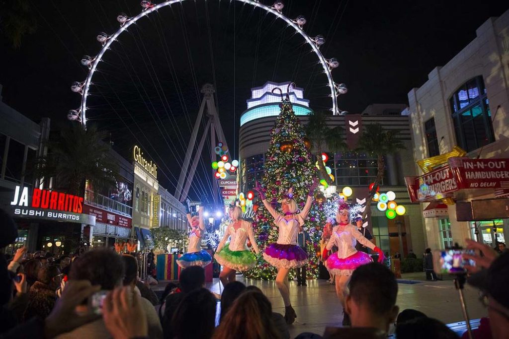 Las Vegas lights for Christmas