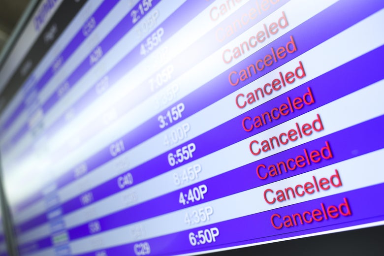 Cancelled flights