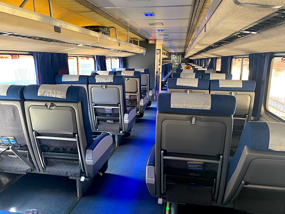 Pacific Surfliner Business Class Seats
