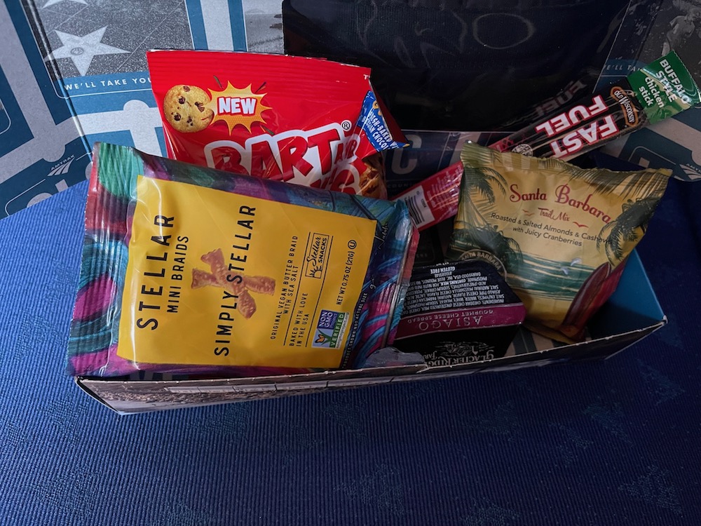 Pacific Surfliner Business Class Snack