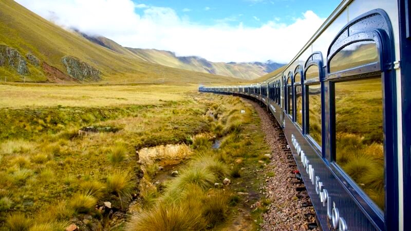 Peruvian vacation at Machu Picchu train