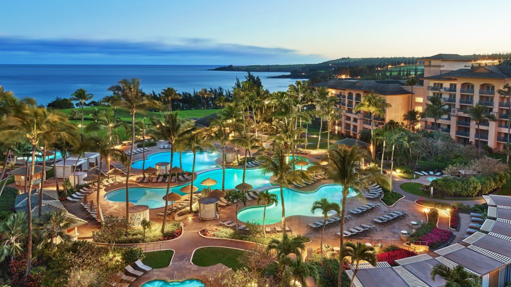 Ritz-Carlton Maui pool complex