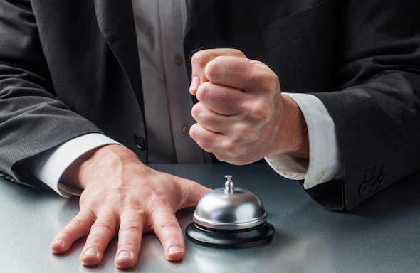 Hotel satisfaction plummets