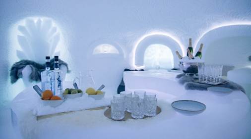 Luxe Weddings in Antactica