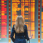 Canceled Flights airport board