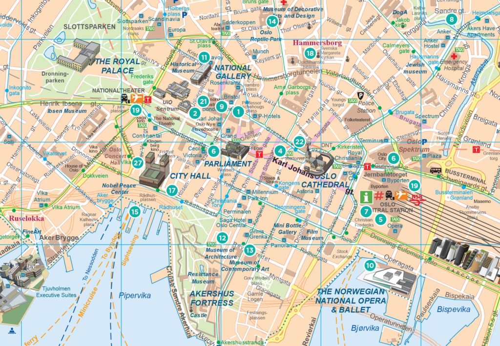 Map of Oslo