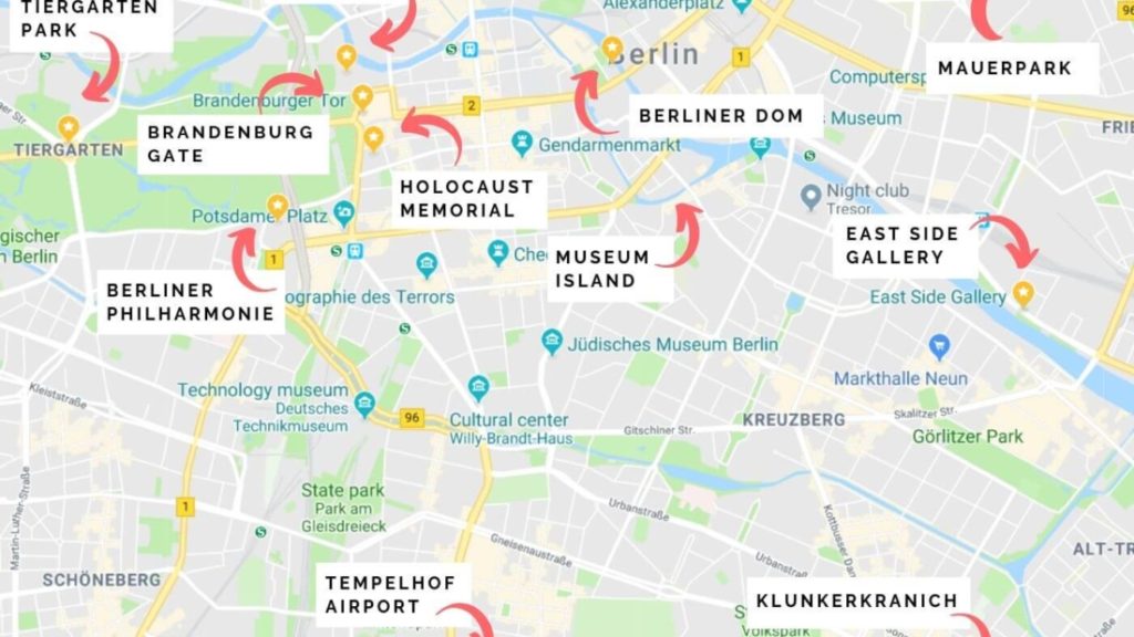 Map of Berlin