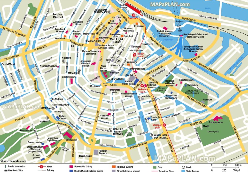 Map of Amsterdam