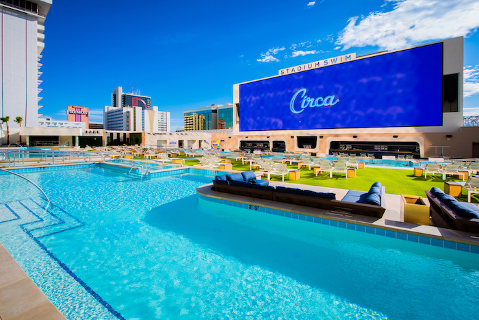 Meetings in Las Vegas Circa swimming pool
