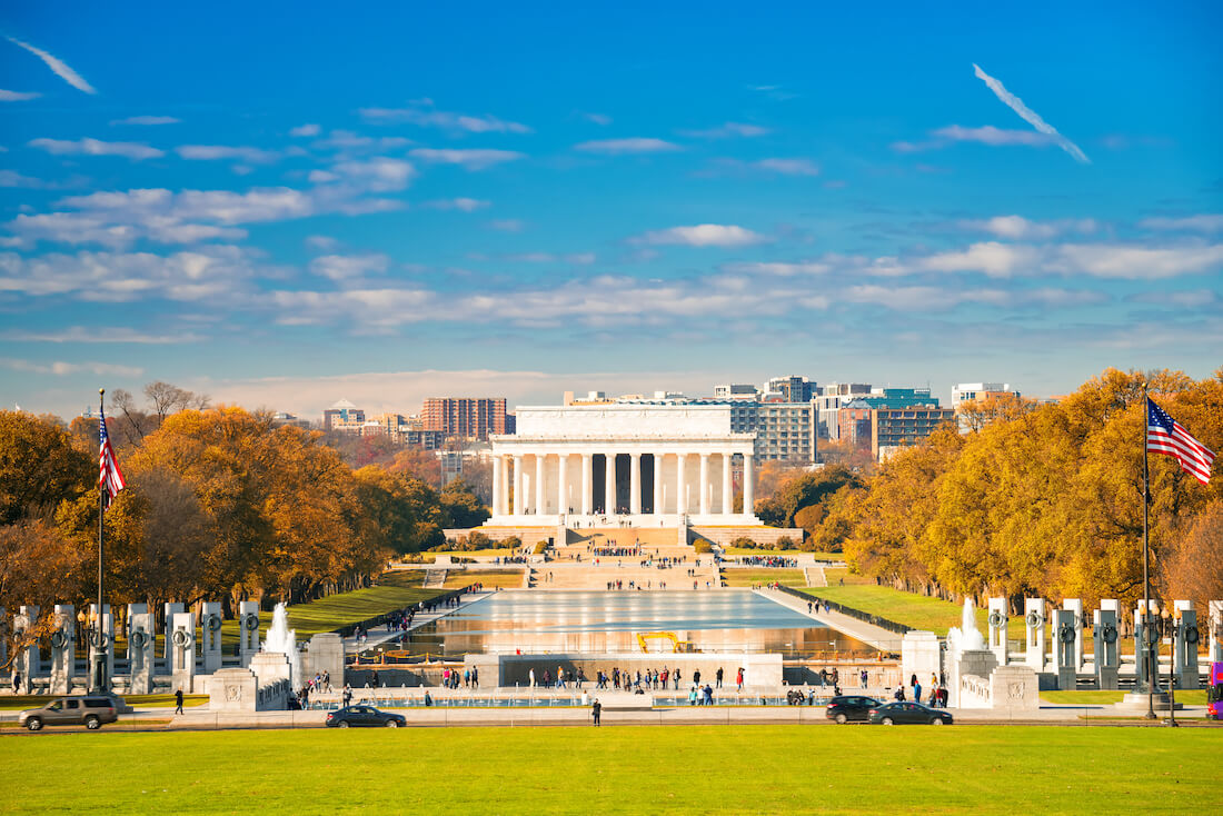 Washington D.C. landmarks Lincoln Memorial
