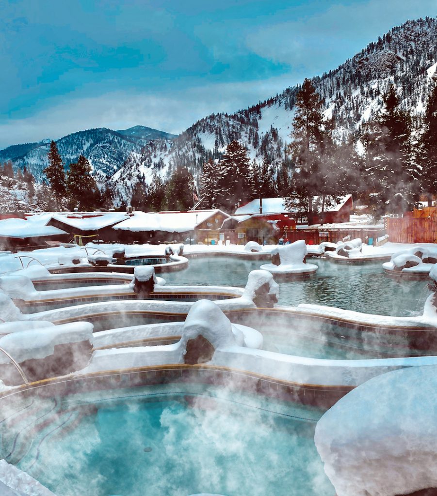 Things to do in Montana in Winter hot springs