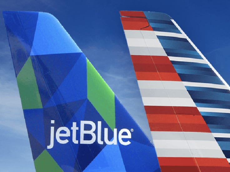 Airline alliances American and JetBlue