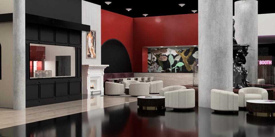Las Vegas marijuana hotel: the Lexi Las Vegas Lobby
