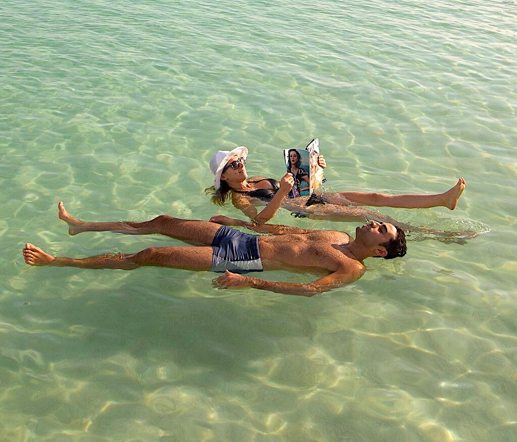 Traveling to Israel visiting the Dead Sea