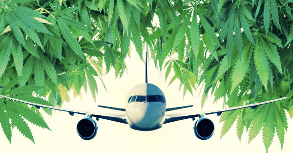 flying with Weed