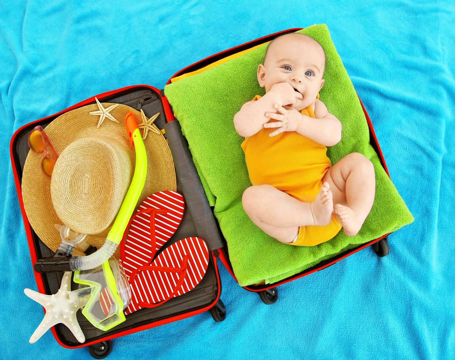traveling bag for a baby