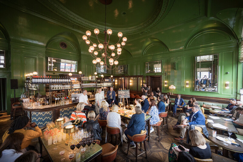 Cunard Cruises and Michel Roux pictured at The Wigmore in London 