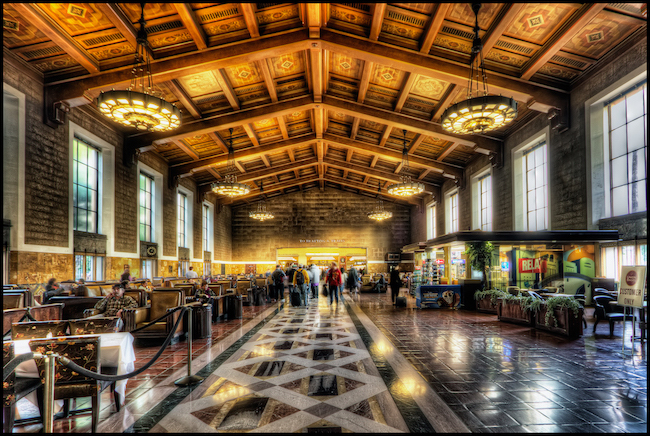 Train tours LA Union Station