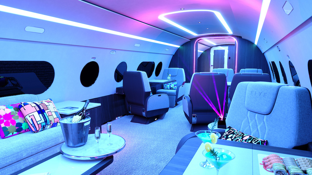 Five Palm Jumeirah Dubai Fly Five Party Jet