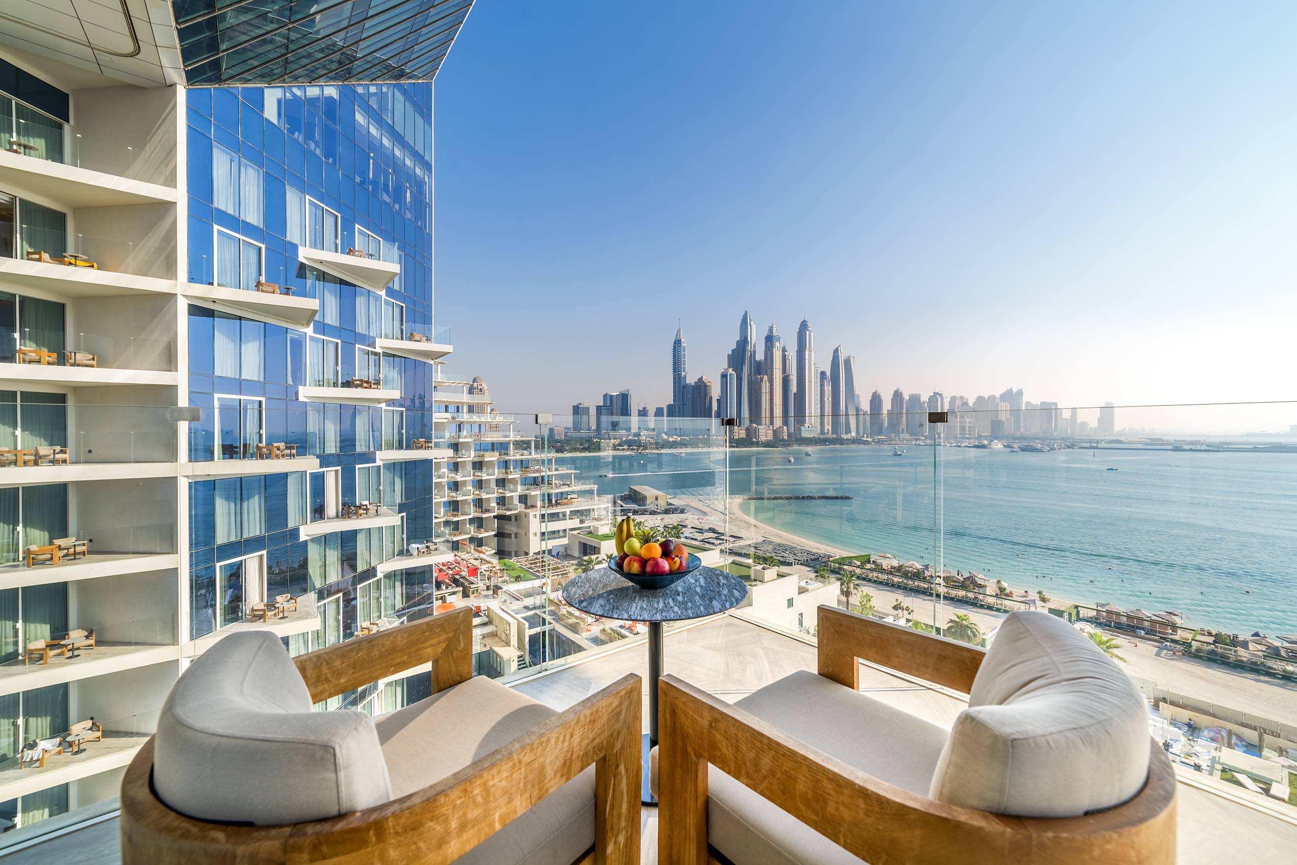 Five Palm Jumeirah Dubai room view of Dubai