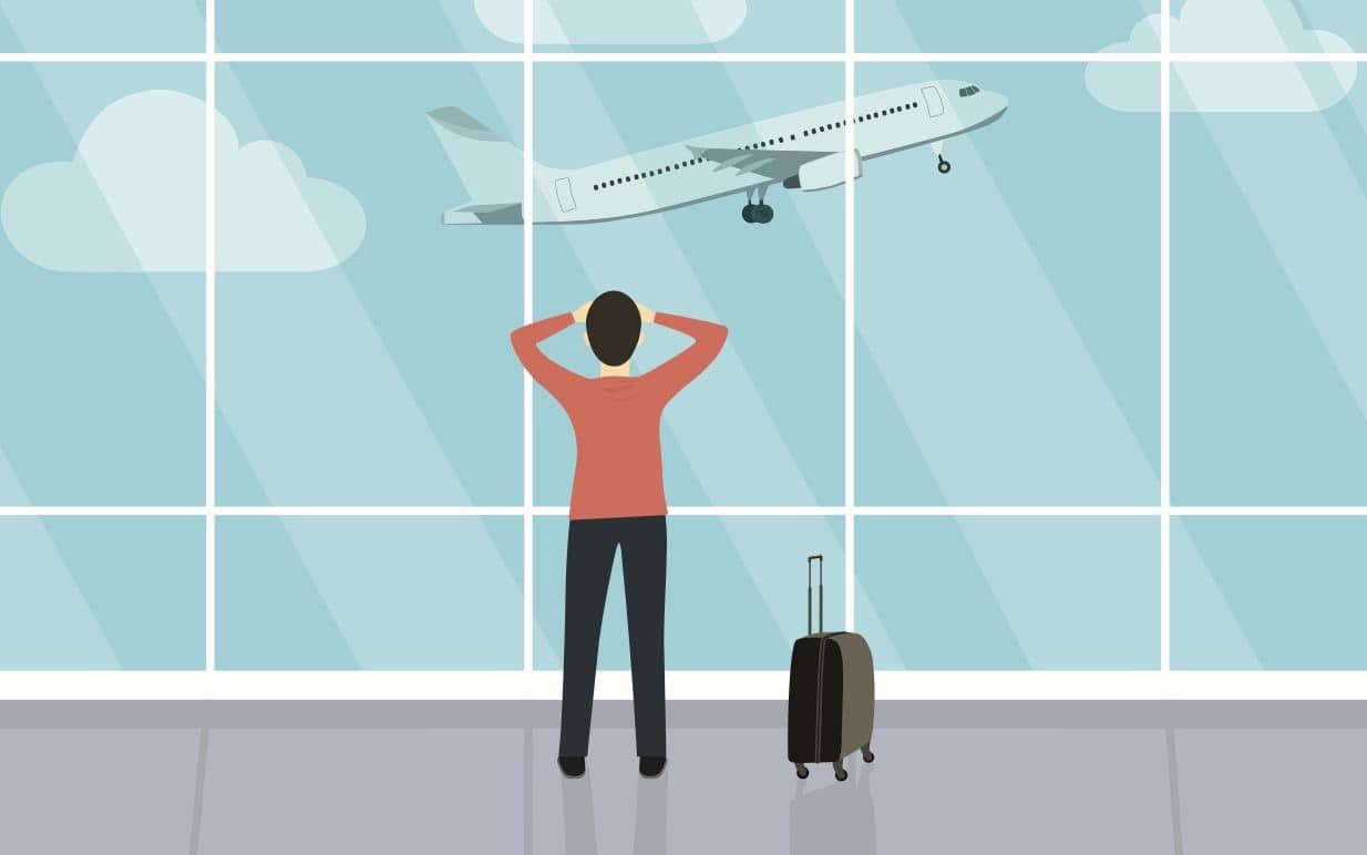 Corporate travel challenges missing-flight SAP Concur