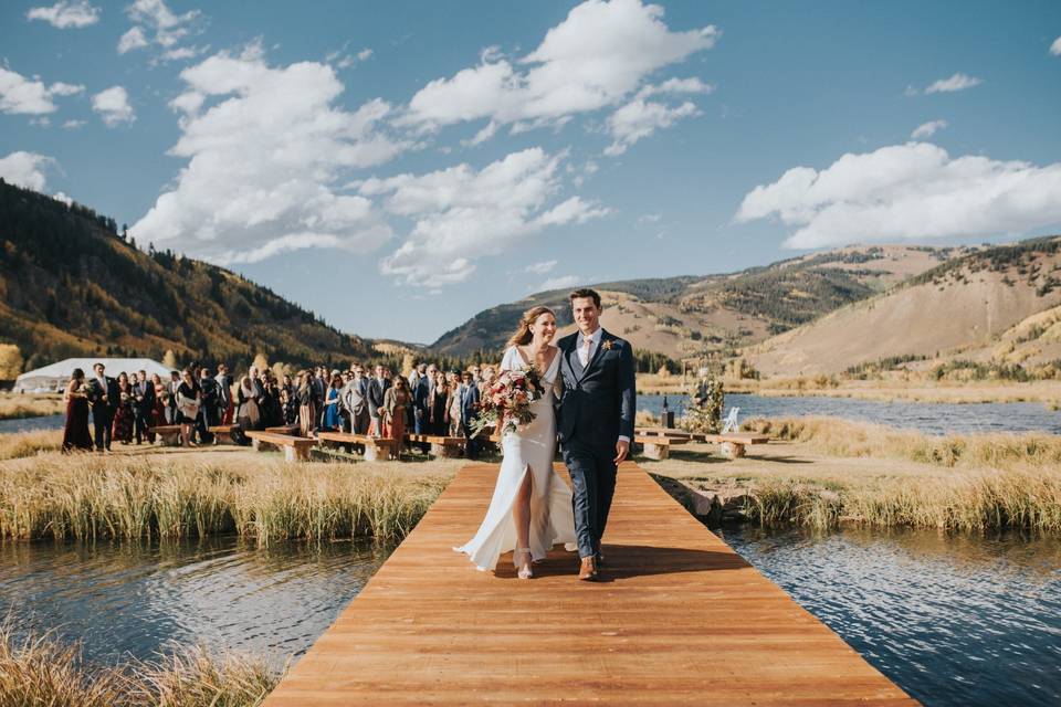National Parks near Vegas: Weddings in National Park Camp Hale
