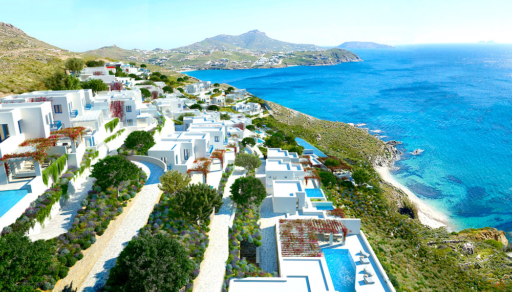 Four Seasons location Mykonos, Greece