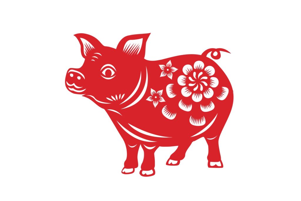 Chinese Zodiac 2025 Year of the pig