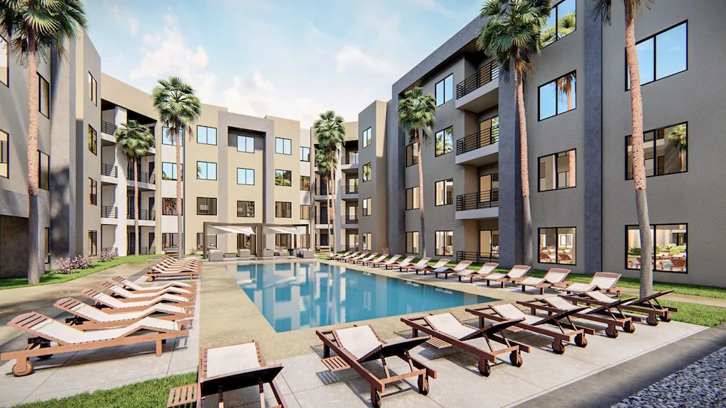 A.I Hotel: Otonomus Las Vegas Pool area