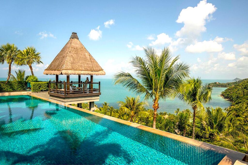 white lotus hotel on kohl's samui