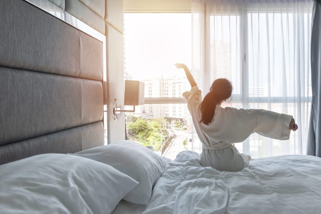 Sleeping in hotels - science behind it