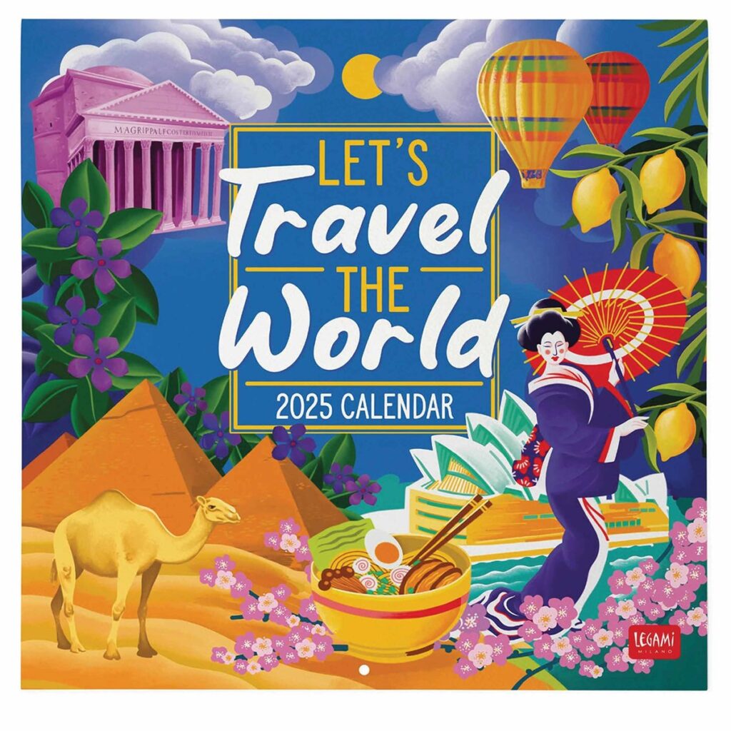 2025 calendar of travel 